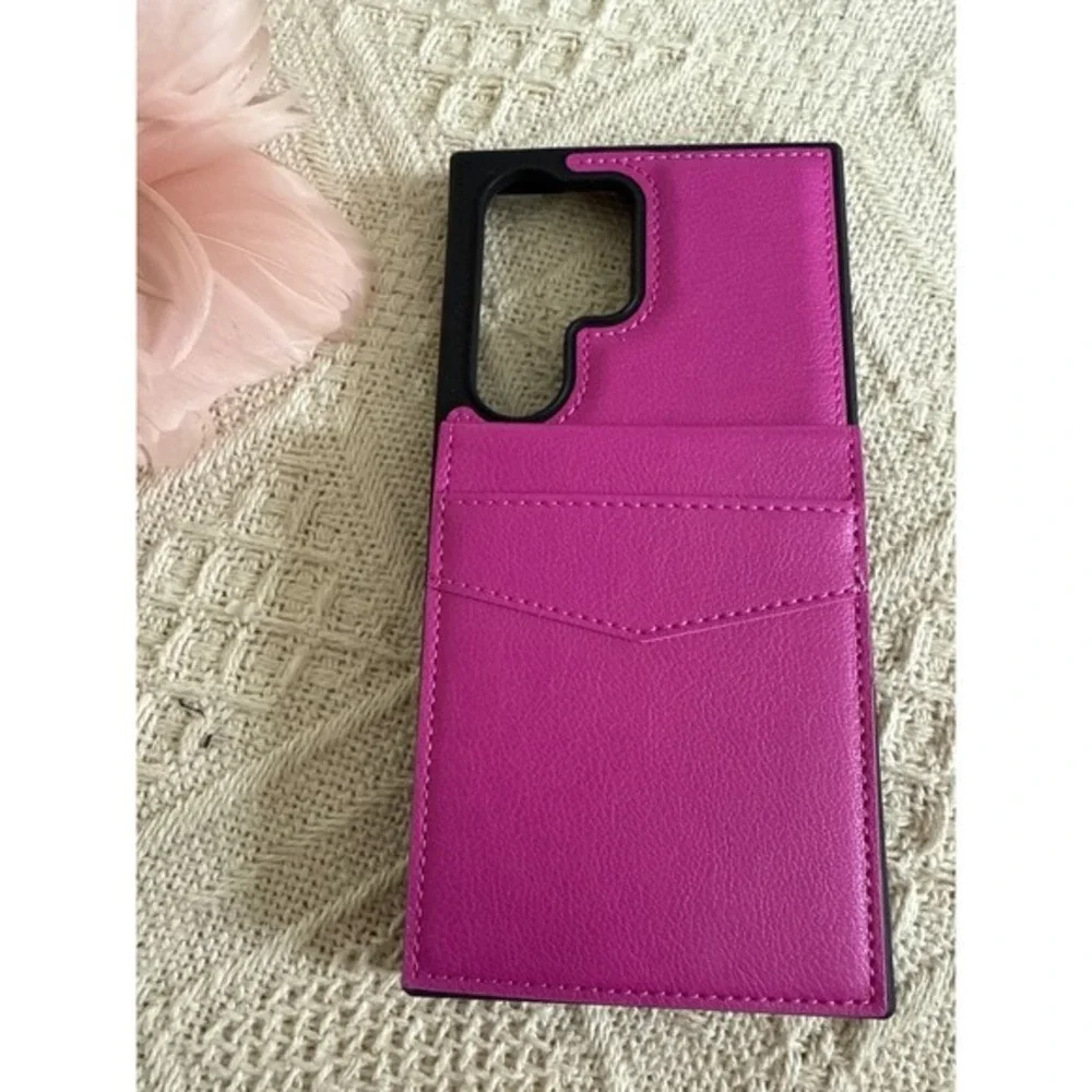 Samsung Galaxy S24 Ultra Wallet Case, Built-in Card Holder,PU Leather Kickstand‎